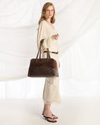 12 Hour Duffel Bag - Mocha/Gold