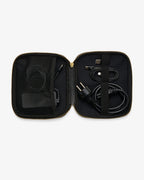 Cable Pocket - Mocha/Gold