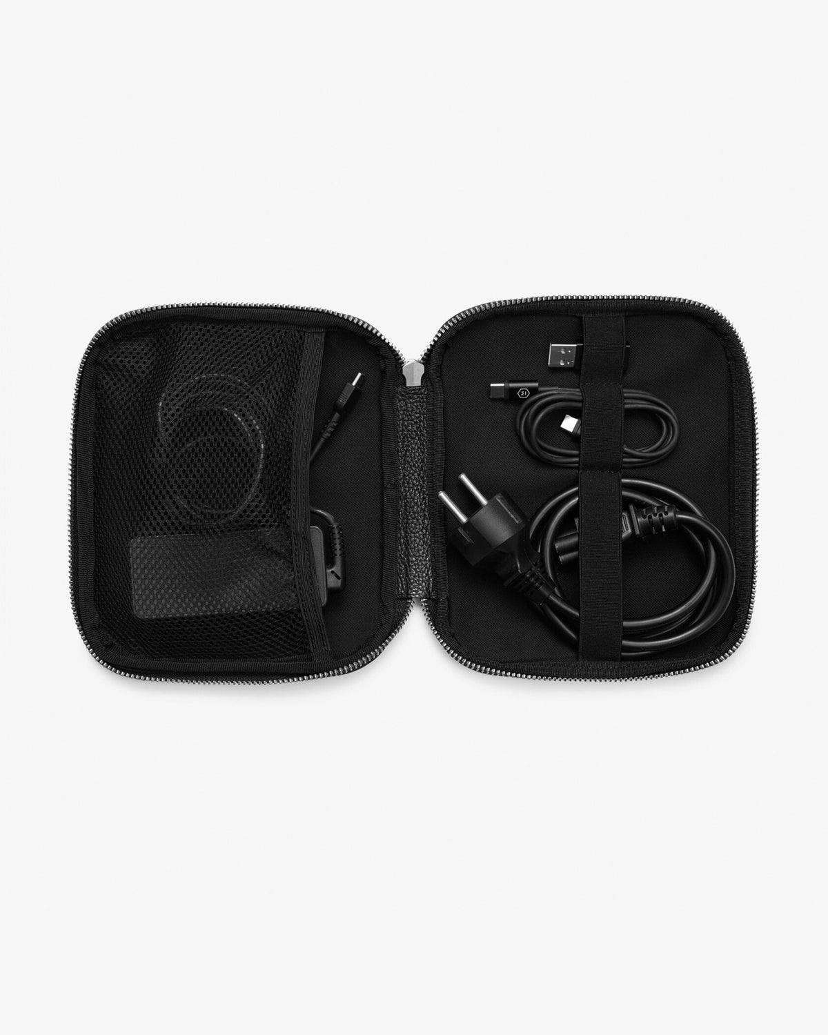 Cable Pocket - Black/Silver