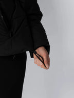 The Elara Puffer Jacket - Matte Pearl